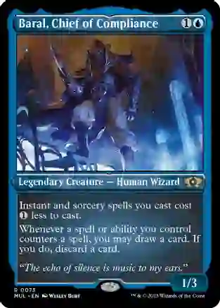 Baral, Chief of Compliance (Etched)